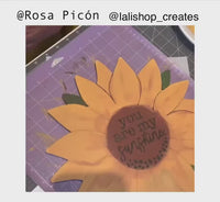 Project of the Month / Wooden Sunflower Cut-Out