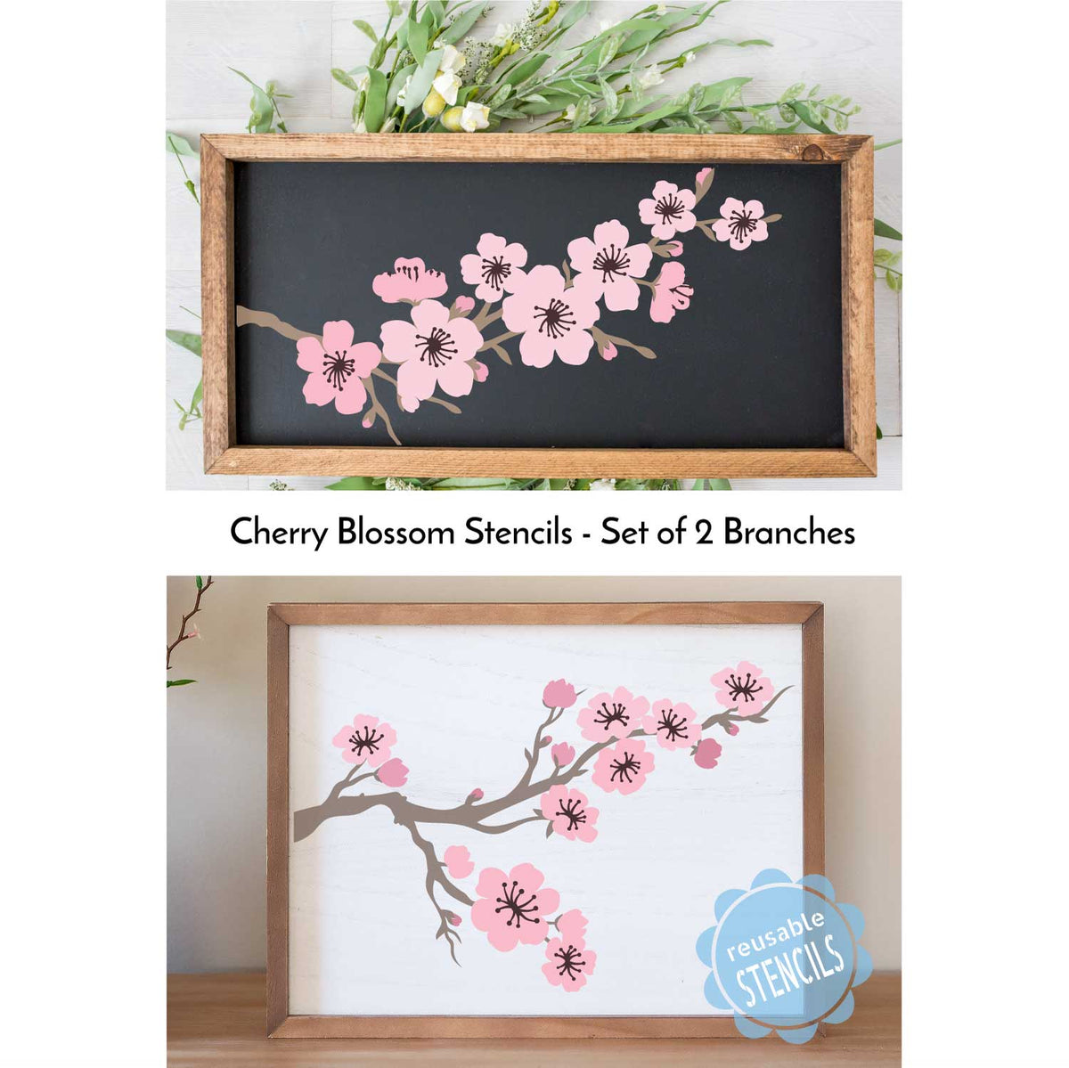 Cherry Blossom Stencil