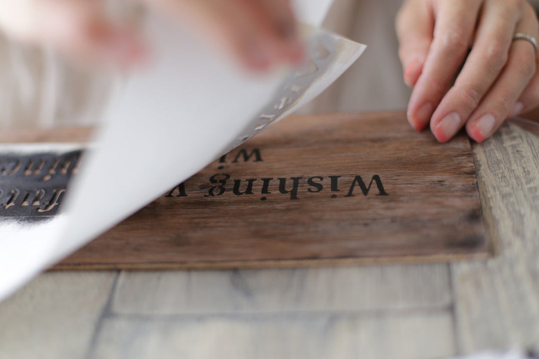 Comparison of single-use and reusable stencil material