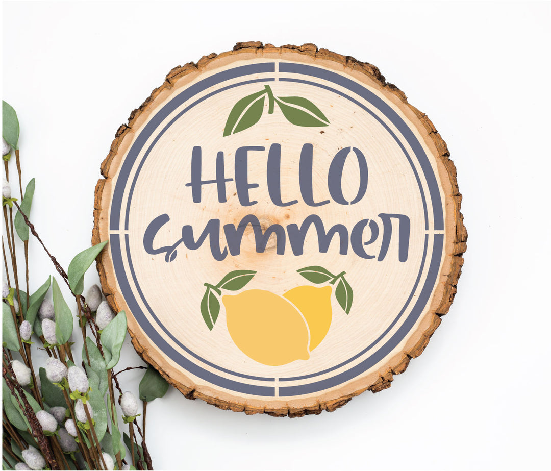 Summer Stencils