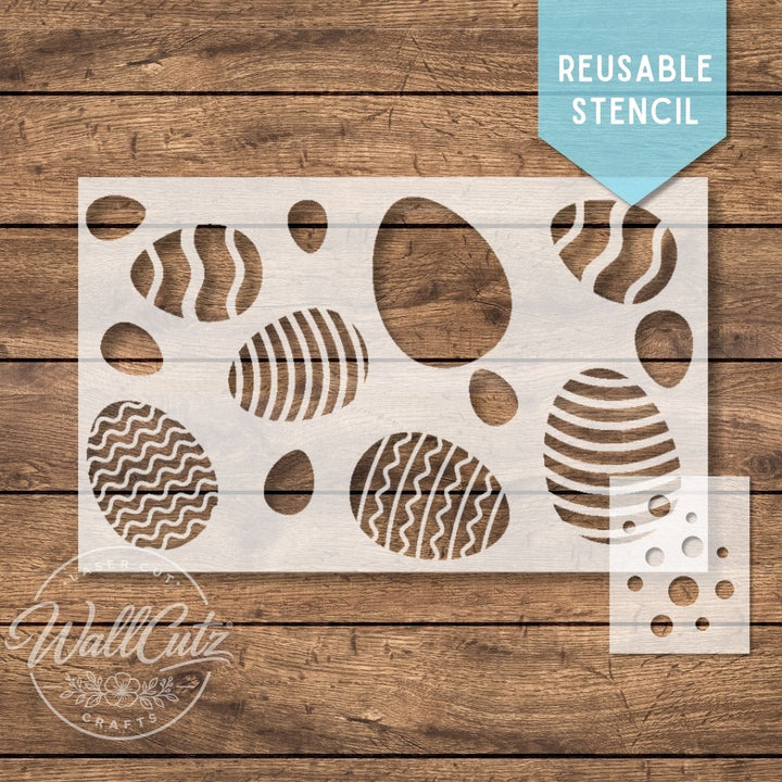 Easter Egg Pattern / Door Mat Stencil