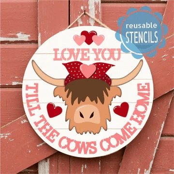WallCutz  9 Stencils - Surplus/Misfit/ Slight Imperfection Stencils reusable stencil