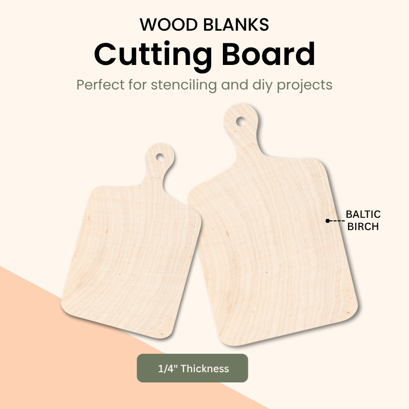 Cutting Board / Laser Cut Wood Shape