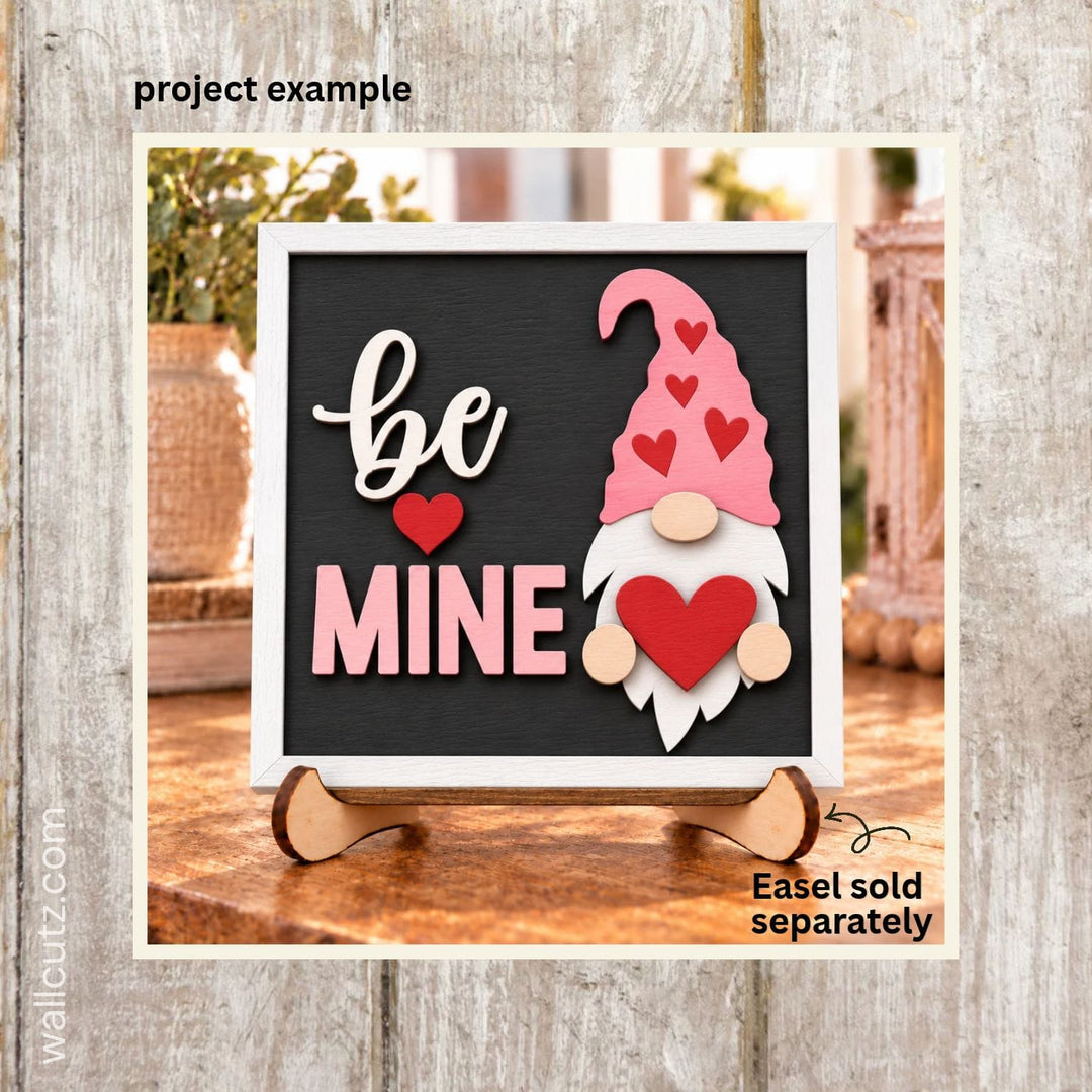 6" Mini Wood Kits – Valentine – Set of 3 DIY Squares