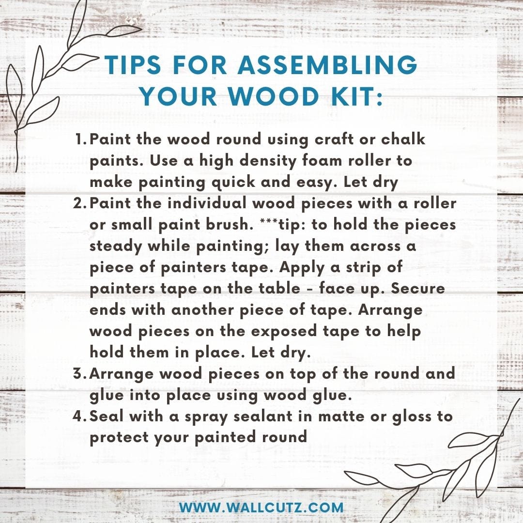 4 tips for assembling craft projects