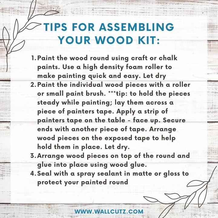 4 tips for assembling craft projects