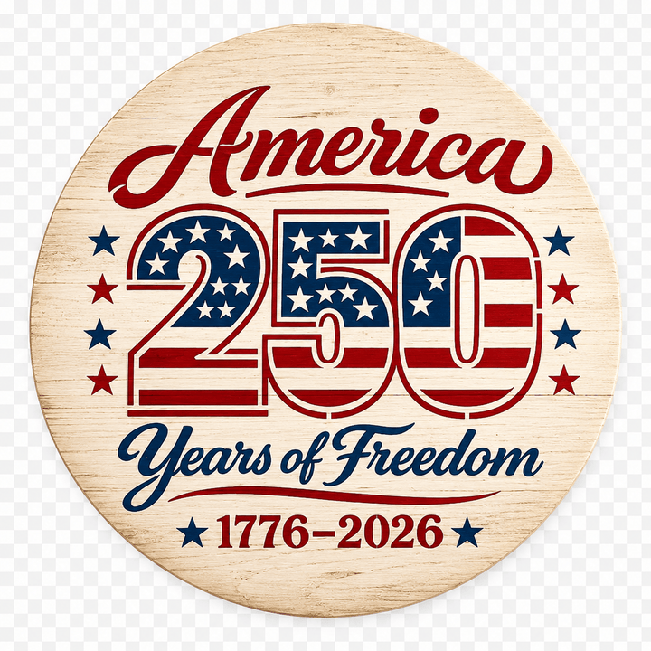 WallCutz  America 250 Years of Freedom / Reusable Stencil Stencil