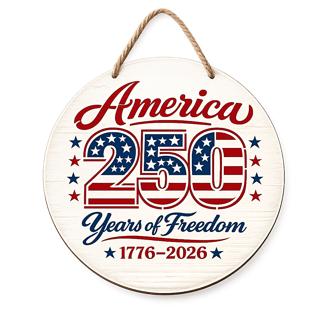 WallCutz  America 250 Years of Freedom / Reusable Stencil Stencil