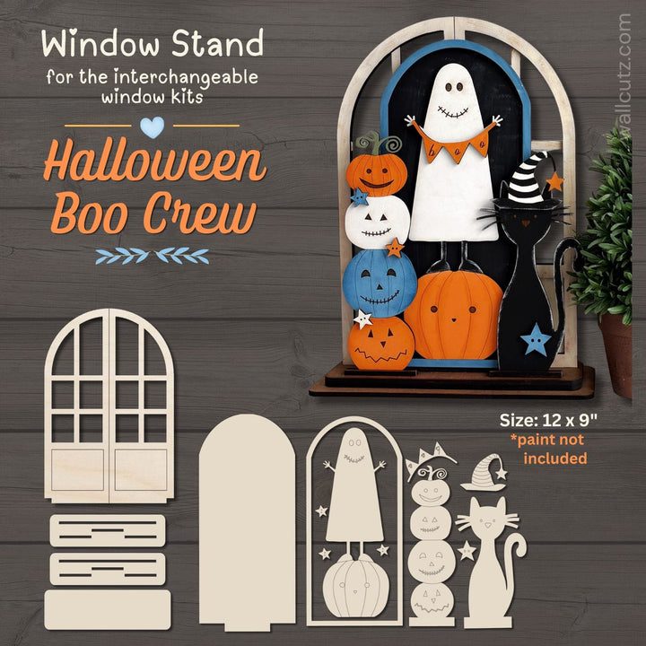Halloween Boo Crew - Interchangeable Window Kit