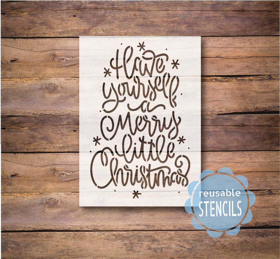 Have Yourself a Merry Little Christmas Cut File - Burton Avenue Have Yourself a Merry Little Christmas Cut File - Burton Avenue