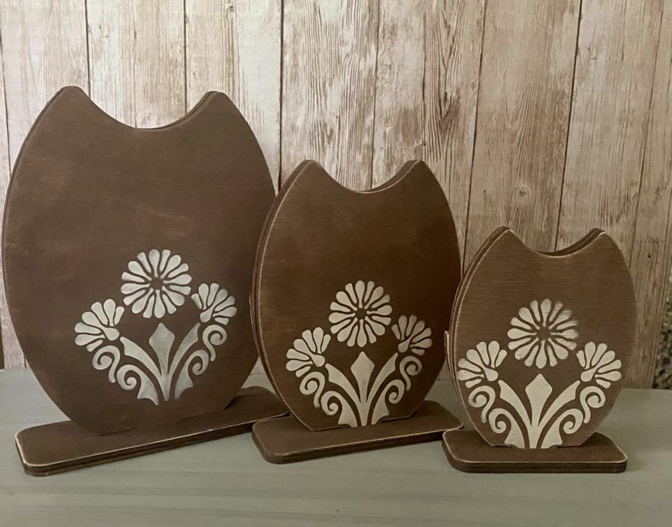 WallCutz  Owl Family / Project of the Month Wood Kit