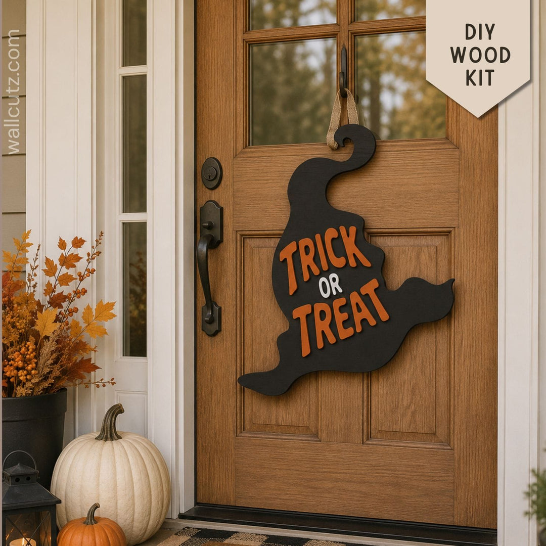 DIY Witch Hat Door Hanger Kit