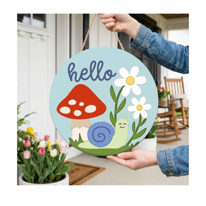 Engraved Door Hanger Blanks – Snail, Goose & Strawberry