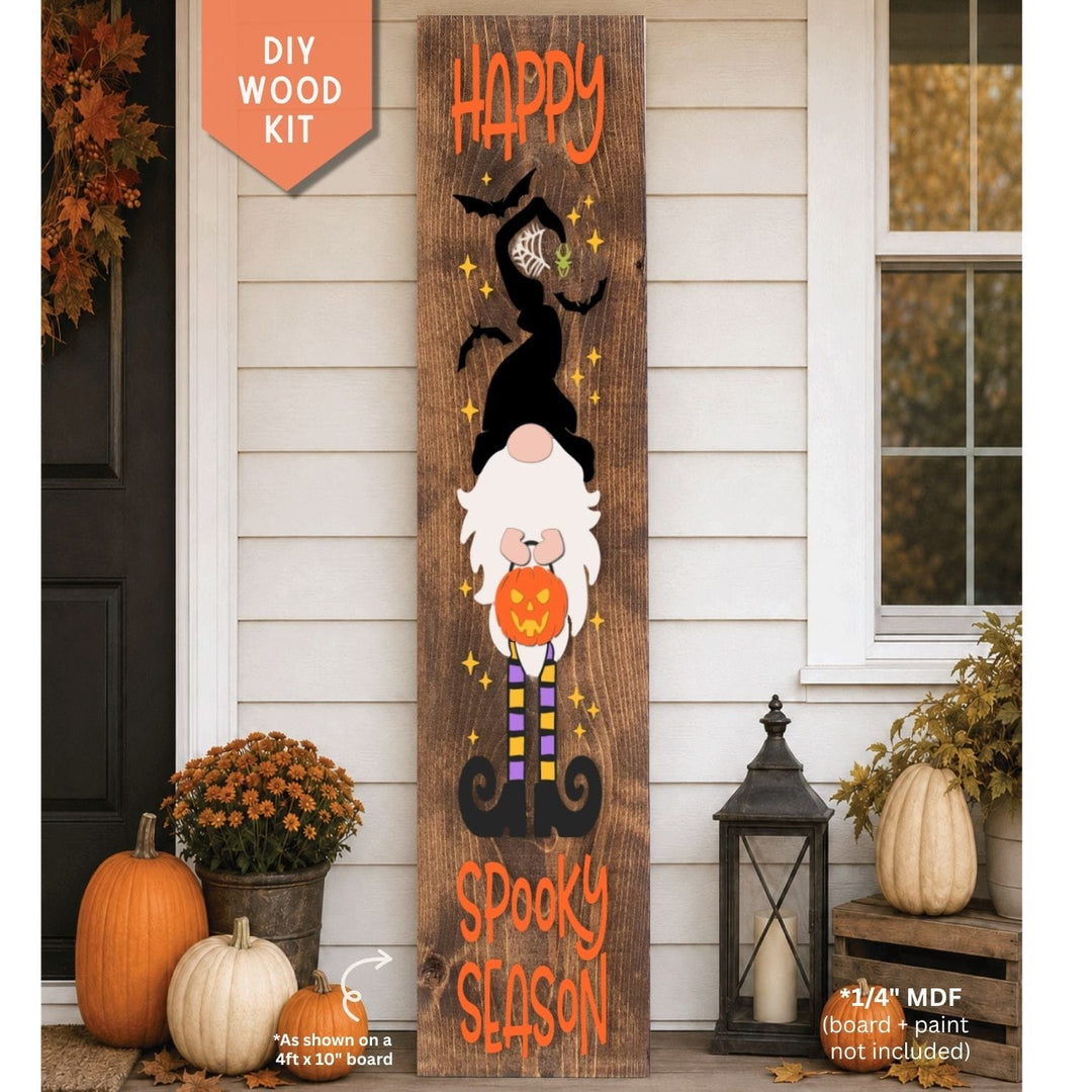 Spooky Season Gnome Porch Kit / DIY Wood Kit