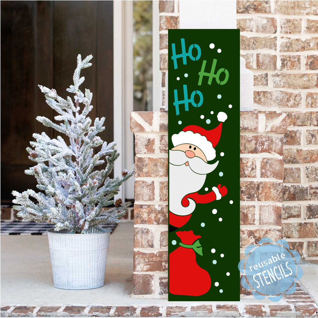 santa-claus-ho-ho-ho-porch-christmas-stencil-wallcutz-crafts