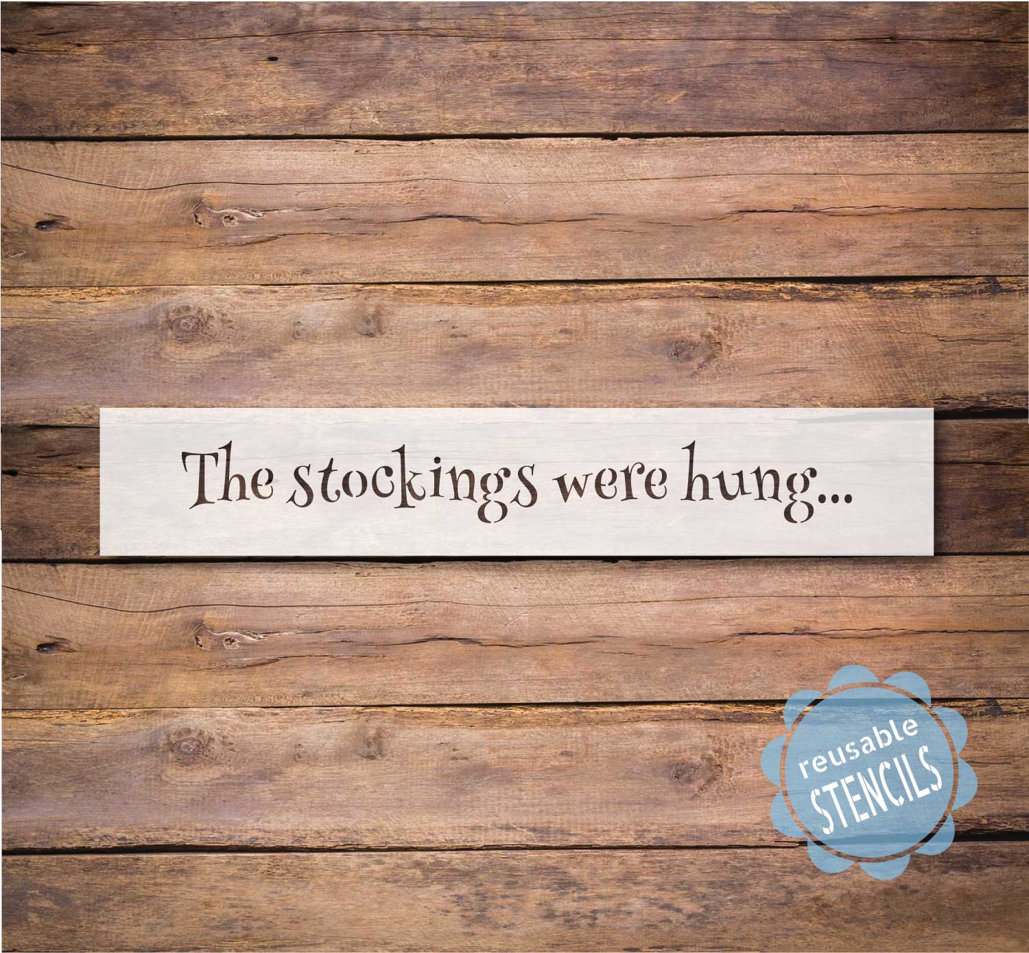 The stockings were hung.. / Christmas Stencil – WallCutz Crafts the-stockings-were-hung-christmas-stencil-wallcutz-crafts