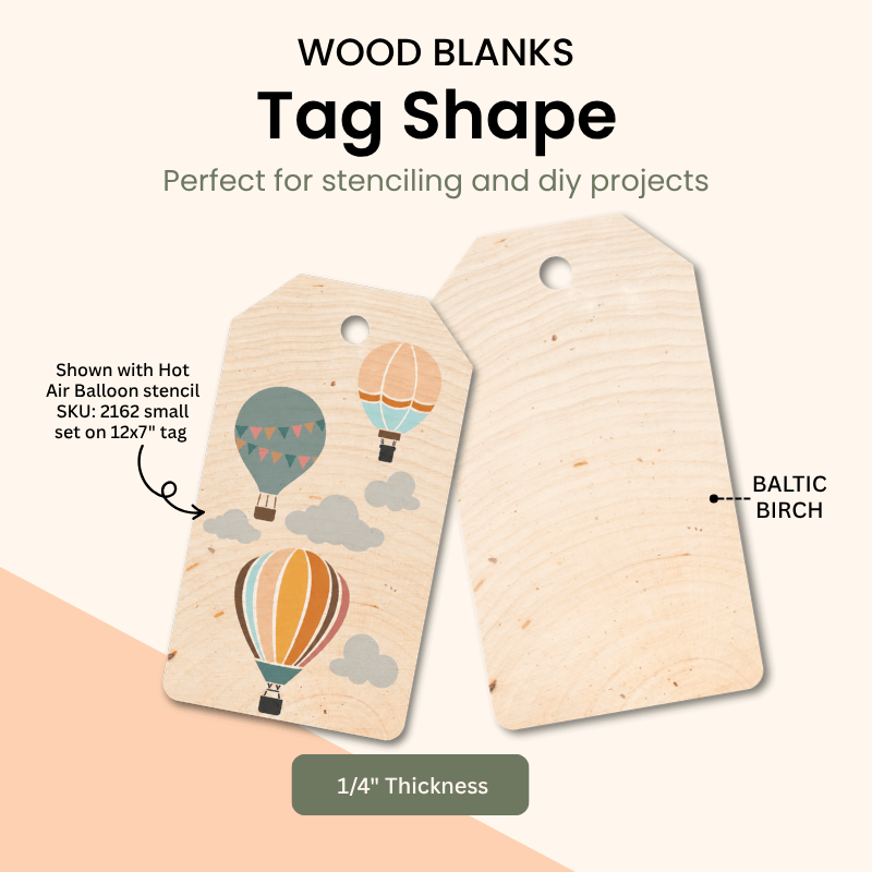Wooden tags wood shapes – WallCutz