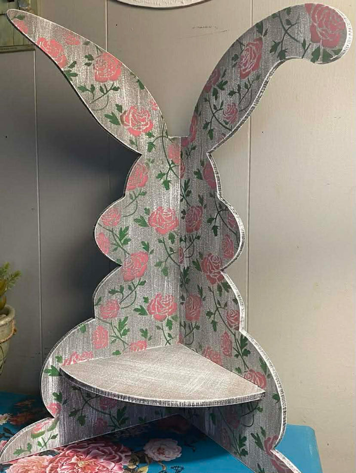 WallCutz  Wood Bunny Shelf / Easter Project Kit Wood Kit