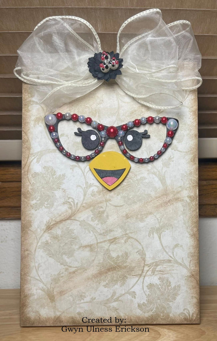 WallCutz  Wood Cut-Outs / Easter Chick Faces Wood Kit