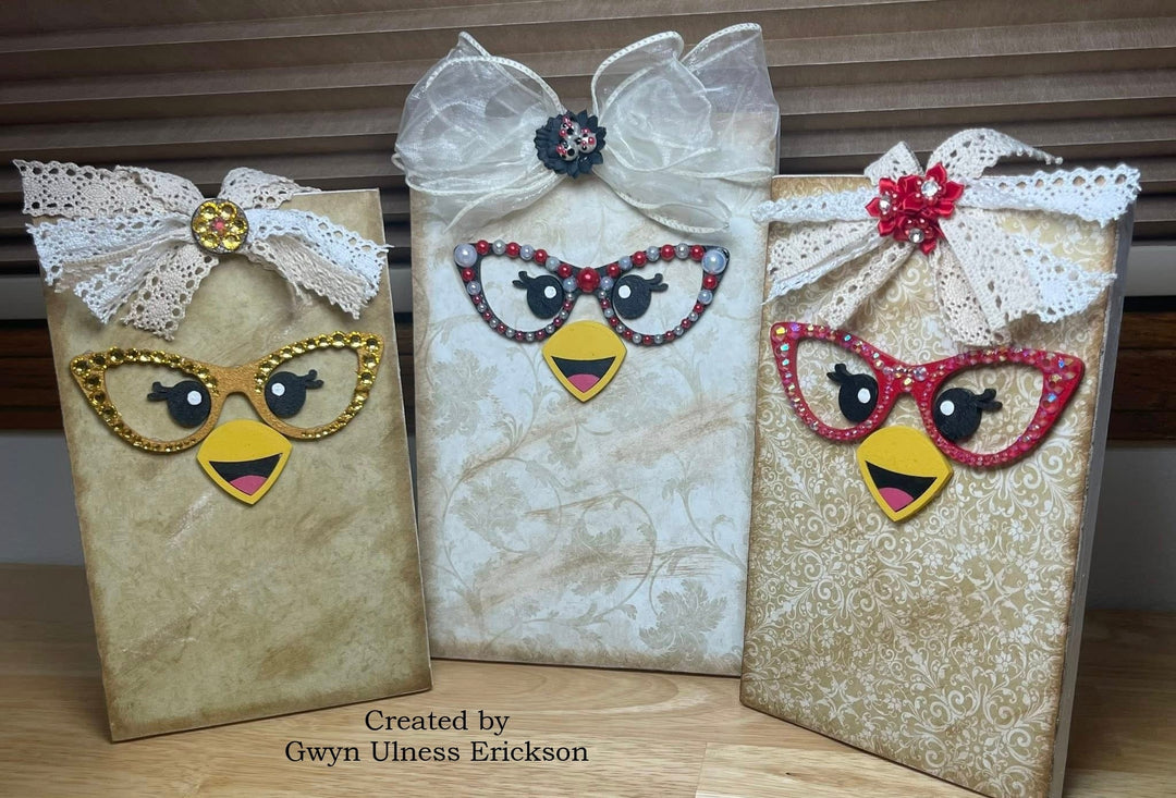 WallCutz  Wood Cut-Outs / Easter Chick Faces Wood Kit