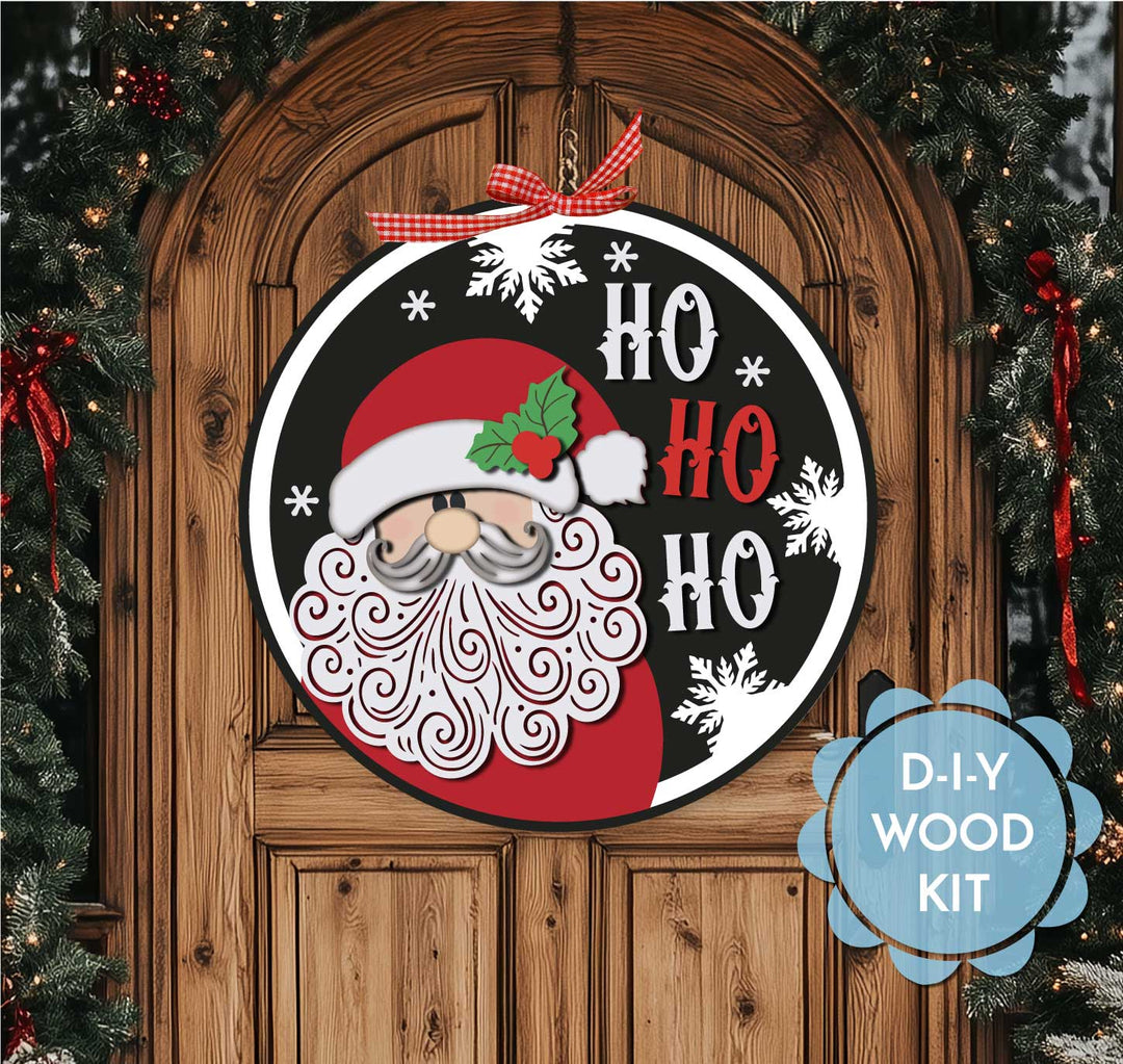WallCutz  WOOD KIT  / Santa Ho Ho Ho Wood Kit