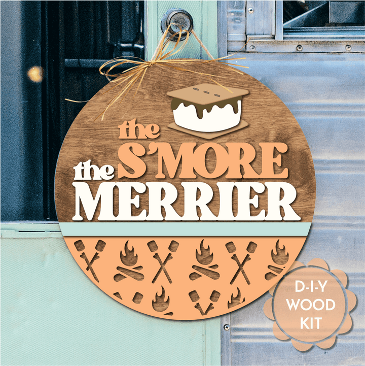 WallCutz  WOOD KIT / The S'more the Merrier Wood Kit
