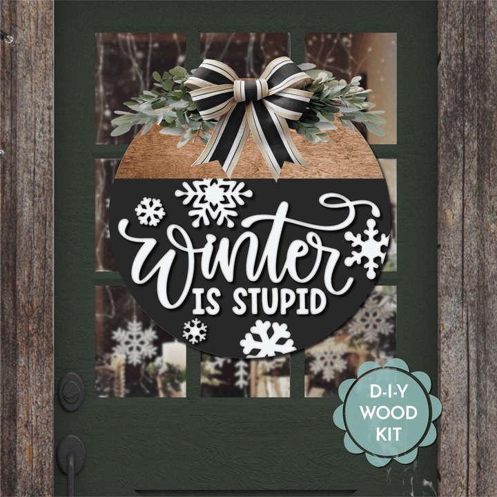 WallCutz  WOOD KIT  / WINTER is STUPID Wood Kit
