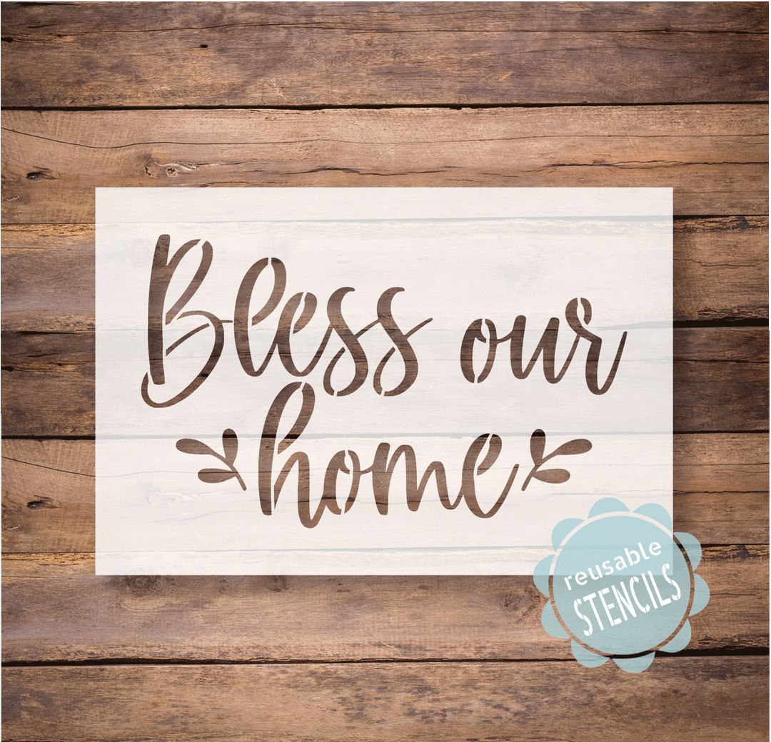 Bless our Home – WallCutz Crafts bless-our-home-wallcutz-crafts
