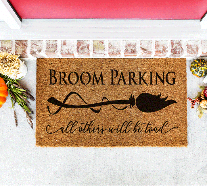 WallCutz  Broom Parking Stencil