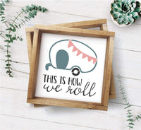 WallCutz Stencil CAMPER stencil bundle - set of 3 stencils