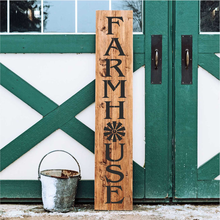 WallCutz  FARMHOUSE / Windmill Stencil Stencil