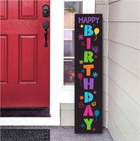 WallCutz Stencil Happy Birthday Porch Stencil