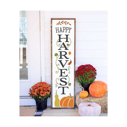 WallCutz Stencil Happy Harvest / Fall Porch Stencil
