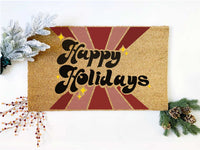 WallCutz Stencil Happy Holidays