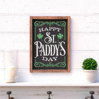 WallCutz Stencil Happy St. Paddy's Day / St. Patrick's Day stencil