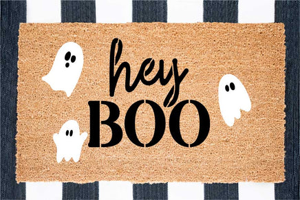 Halloween Doormat, Boo Doormat, Ghost Welcome Mat