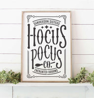 WallCutz Stencil Hocus Pocus Halloween Stencil