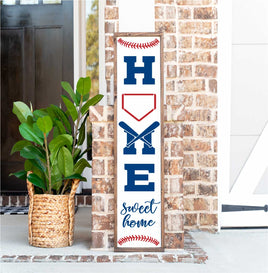 WallCutz Stencil Home Sweet Home - Baseball Porch Stencil