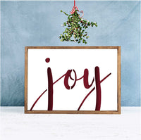 WallCutz Stencil JOY / Christmas Stencil