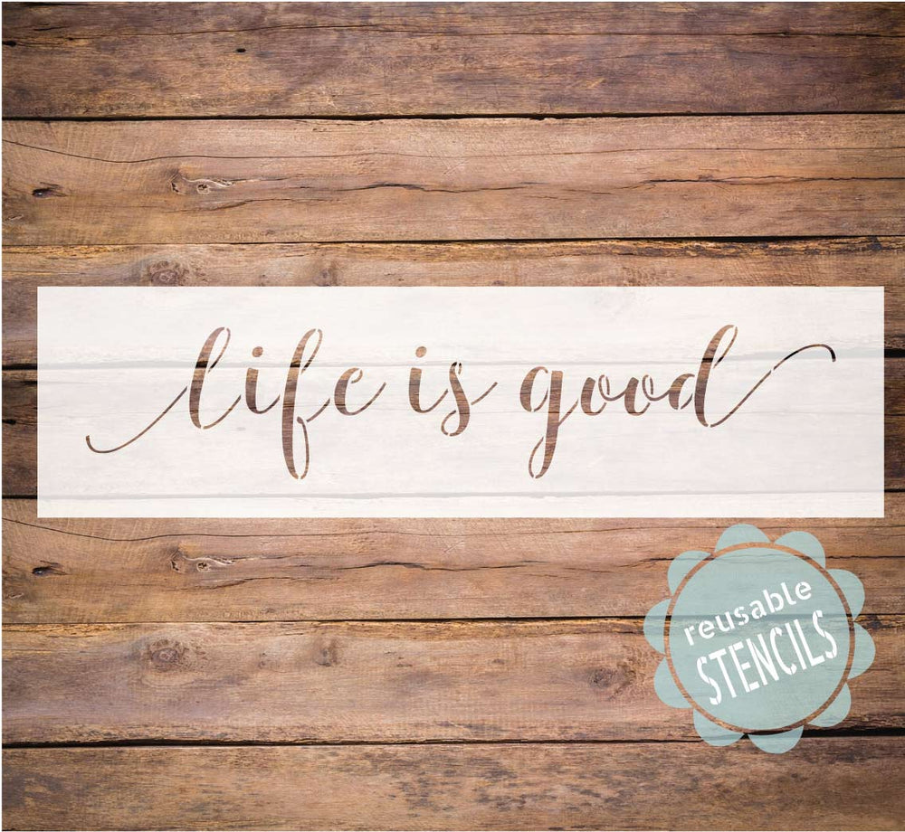 Life Stencil| WallCutz Crafts