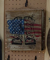 WallCutz Stencil Military Combat Boots