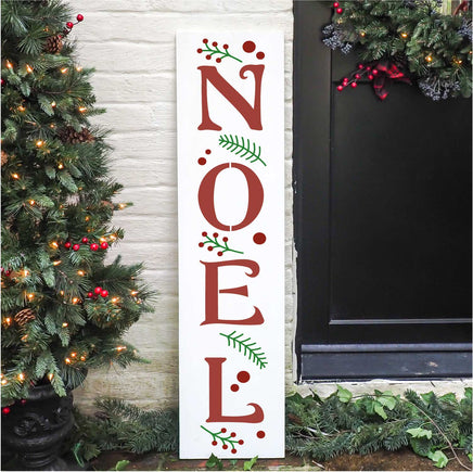 WallCutz Stencil NOEL / Christmas Porch Stencil