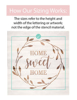 WallCutz Stencil Welcome Pumpkin / Fall Porch Stencil