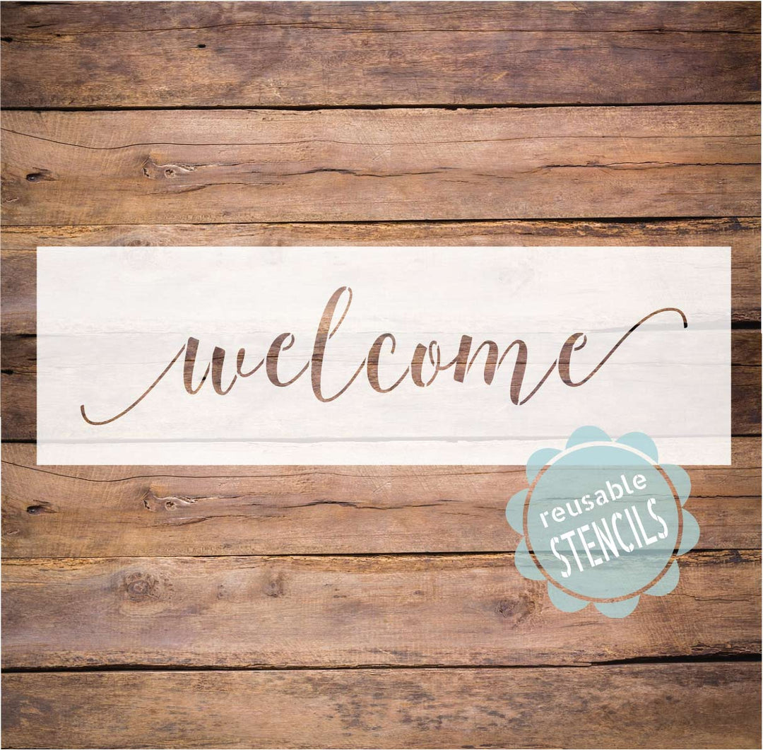 Welcome Stencil – WallCutz Crafts 55-074-welcome-calligraphy-images-stock-photos-3d-objects-vectors-shutterstock