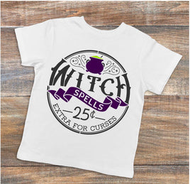 WallCutz Stencil Witch Spells - halloween stencil