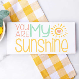 WallCutz Stencil You Are My Sunshine stencil